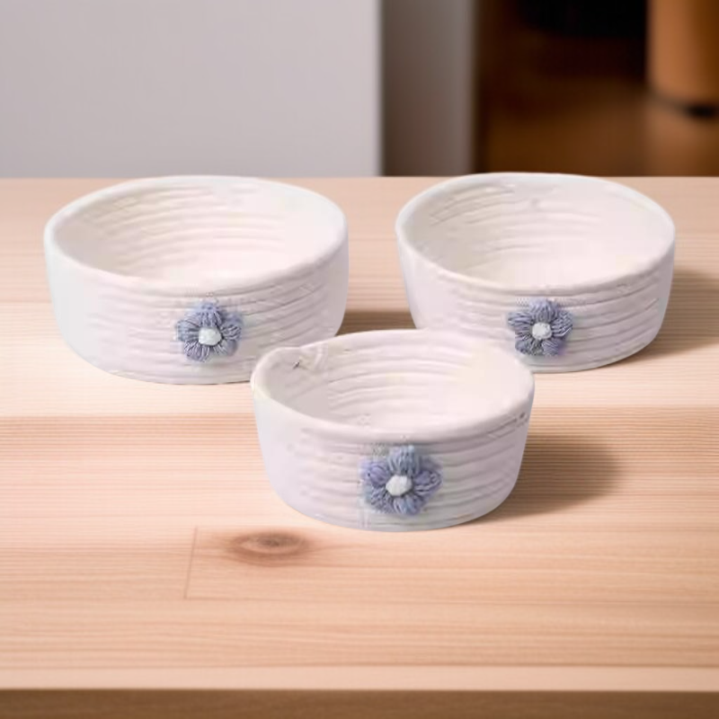 다용도 니트 수납 바구니