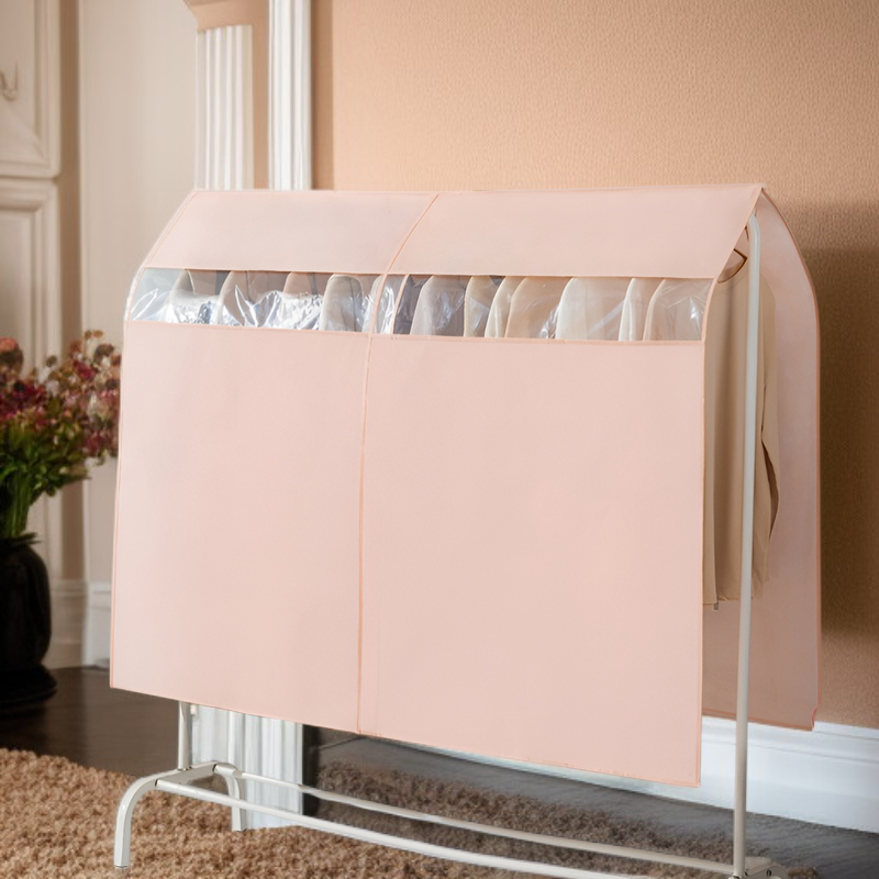 3D Garment Dust Cover Hanging Bag Thickened Universal Wardrobe Clothes Protector