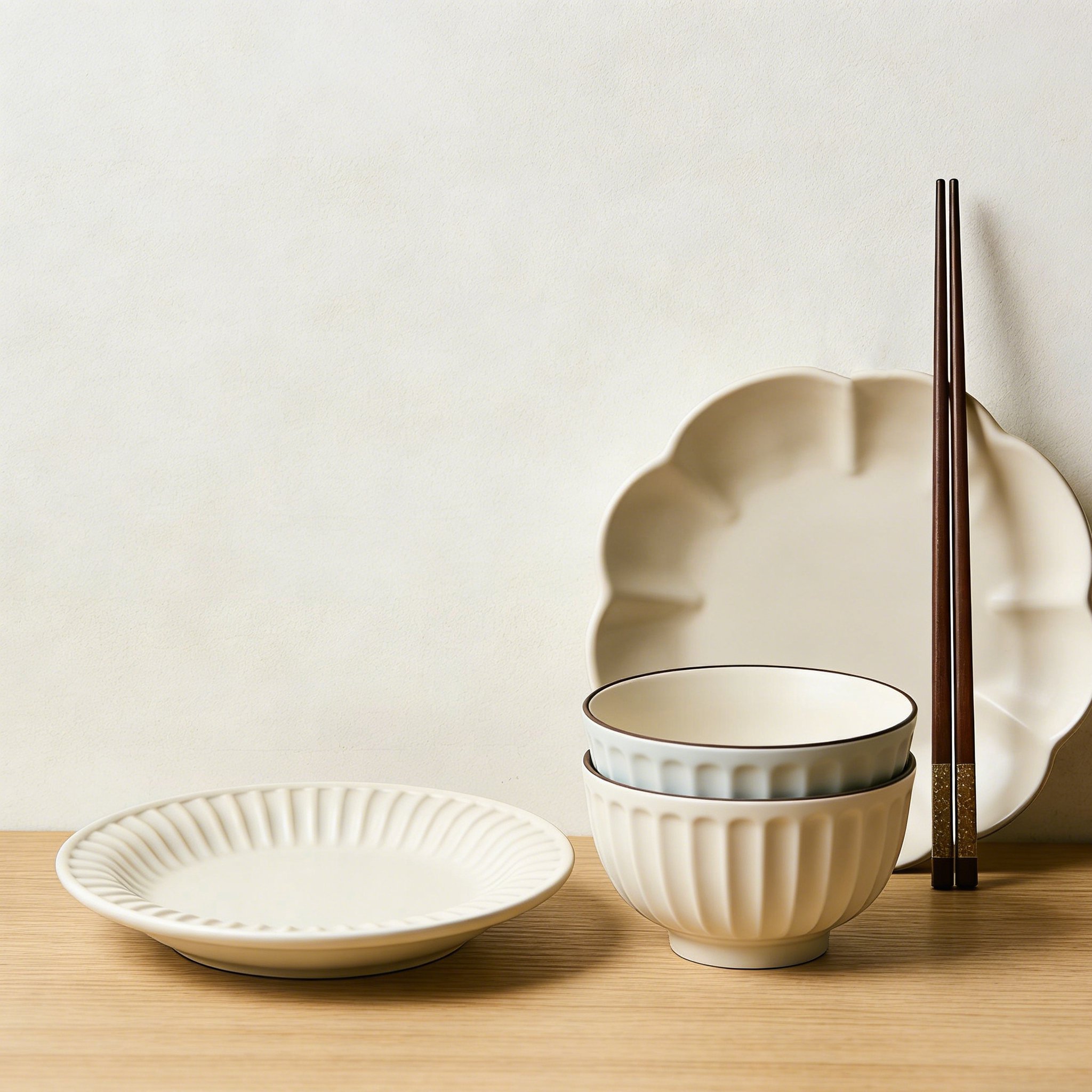 4人用食器セット全体画像