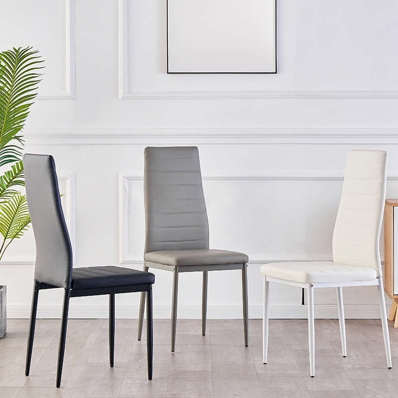 現代鐵藝靠背椅家用辦公椅