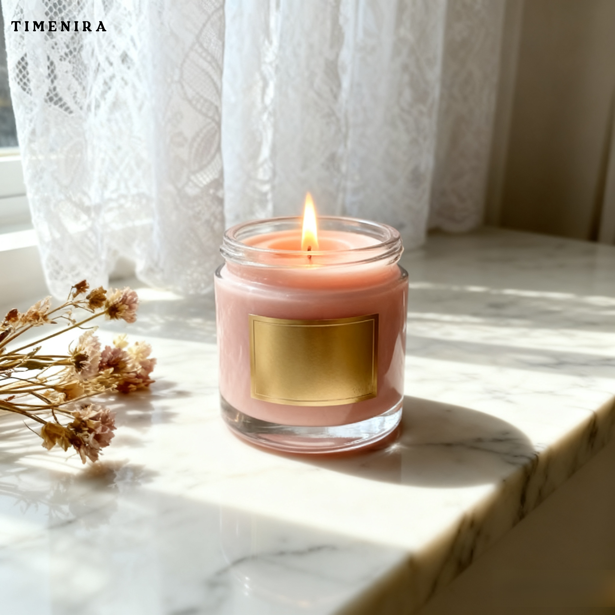 เทียนหอมสำหรับสร้างบรรยากาศผ่อนคลายในห้องนอน