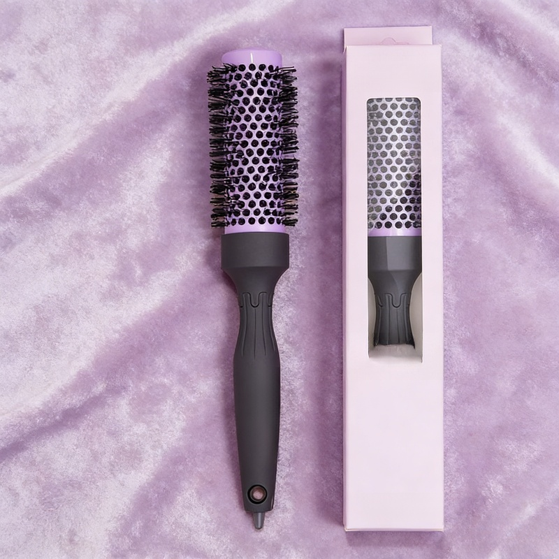 Professionelle Aluminium-Rundbürste zum Haarstyling