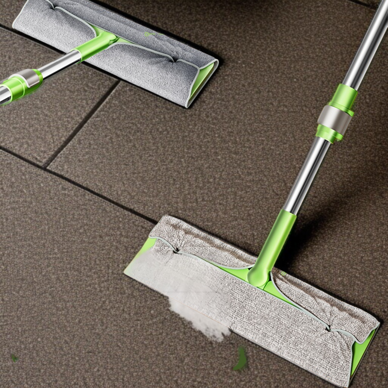 가정용 일회용 세면대 집게 작은 밀대 건습 겸용 신축 밀대 정전기 금강사 집게