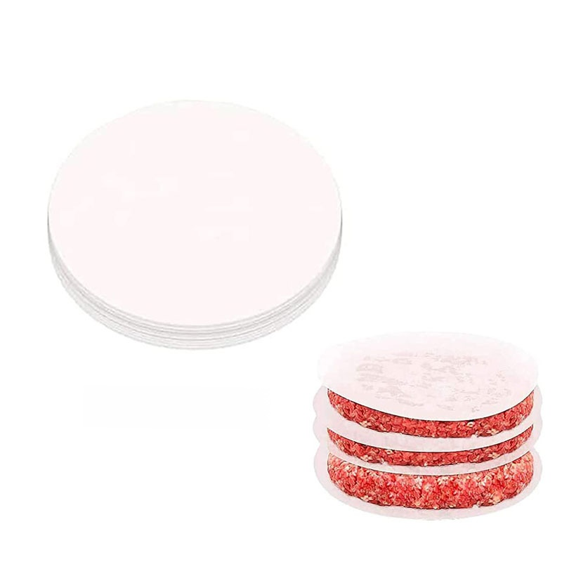 不銹鋼圓形漢堡壓肉器手動矽膠柄壓餅器