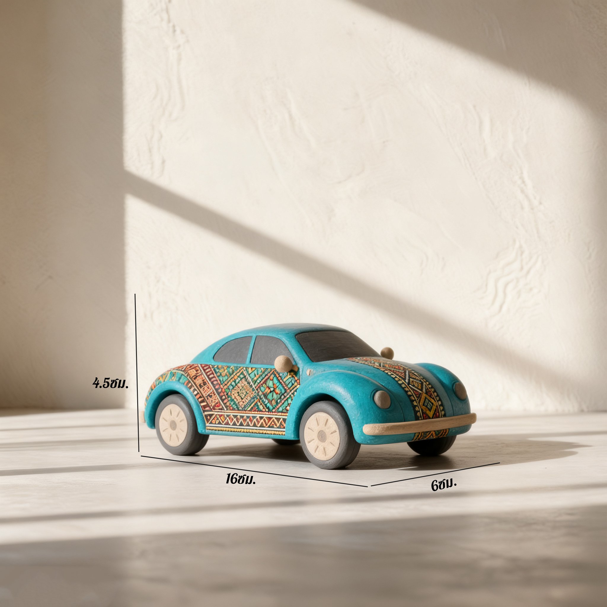 รถไม้เด็กปลอดภัย ไม่มีสารเคมี