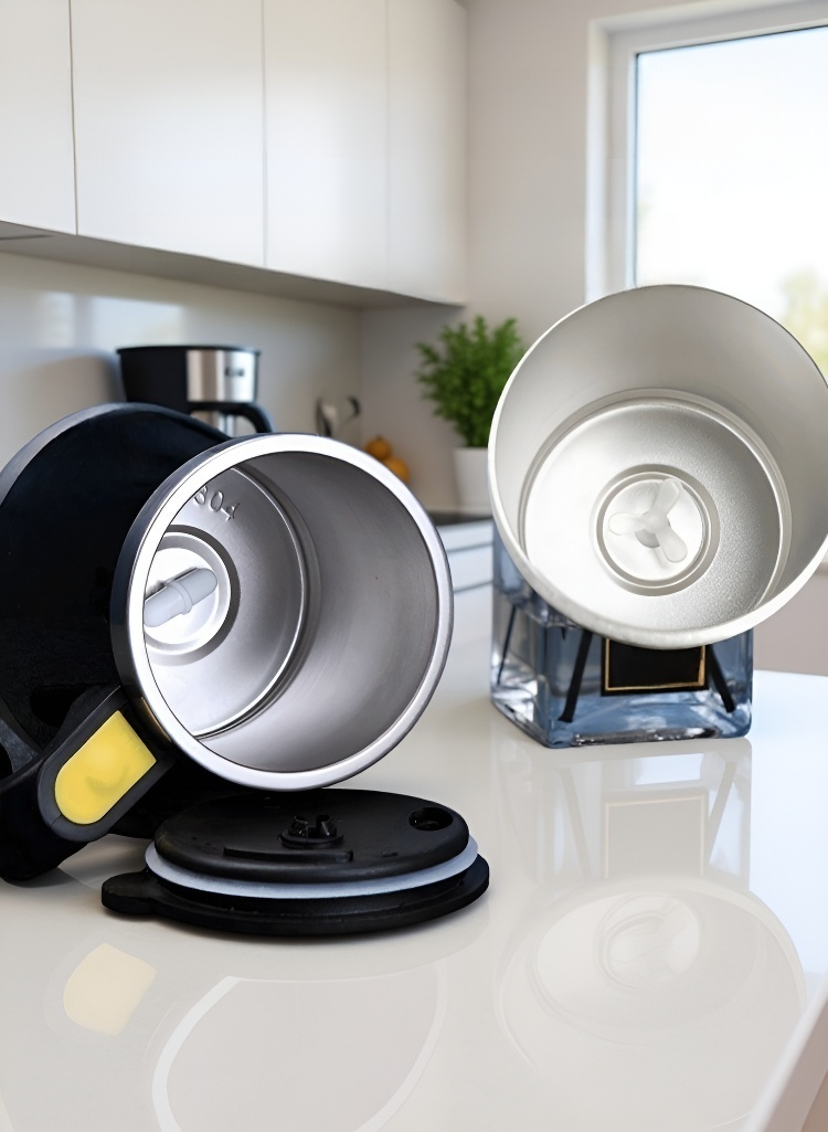 마그네틱 기능이 적용된 머그컵