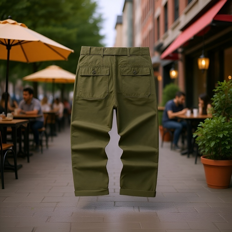 アウトドアに最適なミリタリーパンツ