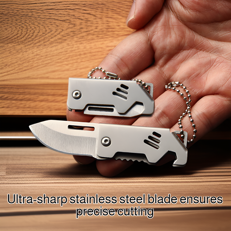 Mini, sharp, portable, and versatile folding knife