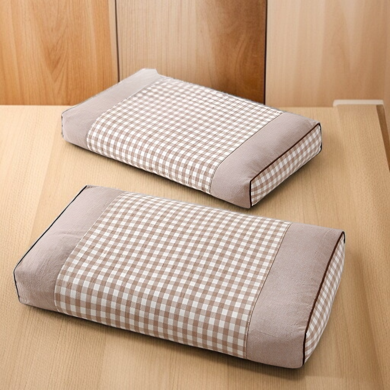 남성 성인 목 보호대 전용 메밀 베개 트리트먼트 베개 수면 보조 대궁 전용 베개