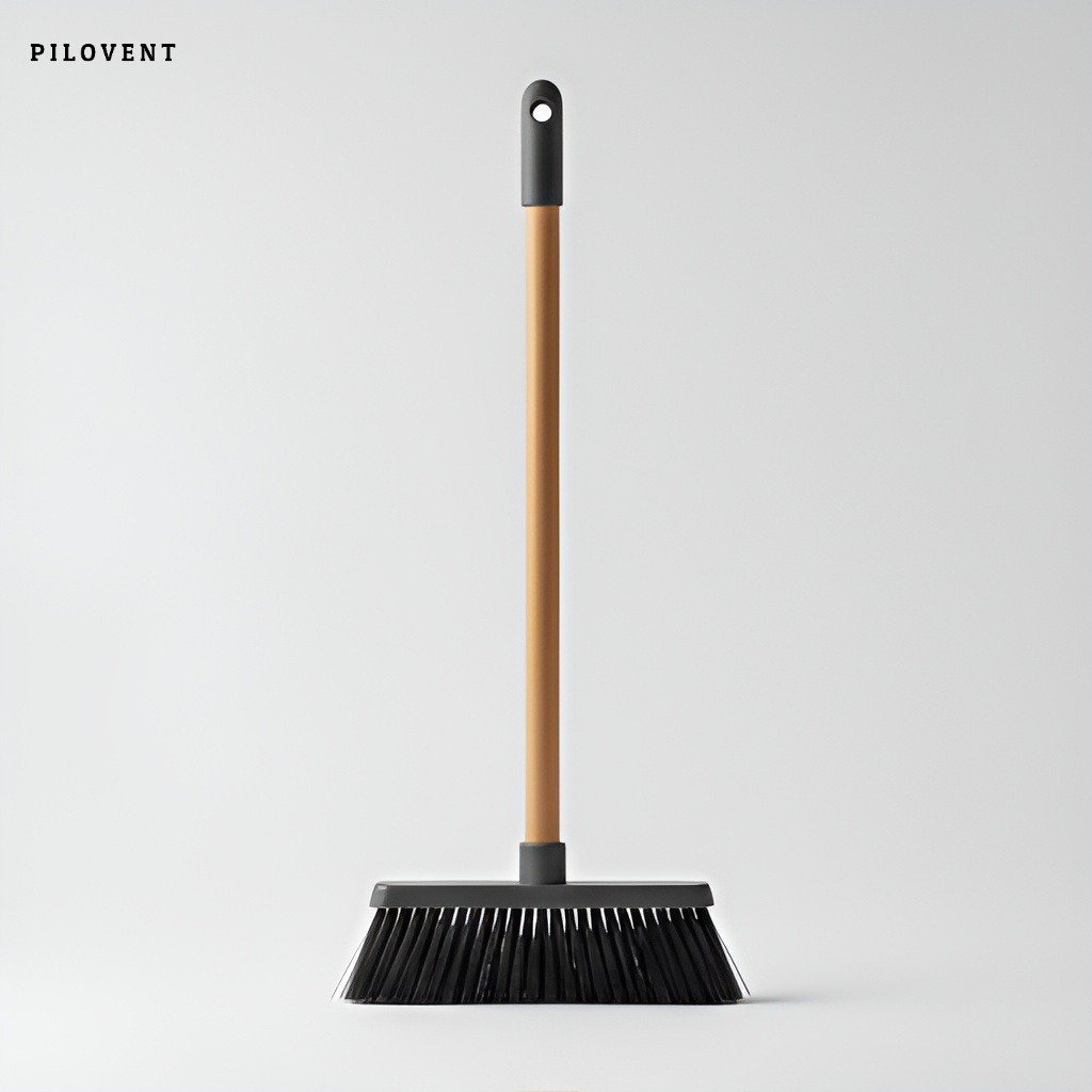 Koště s měkkými štětinami pro domácnost (balení 3 ks)