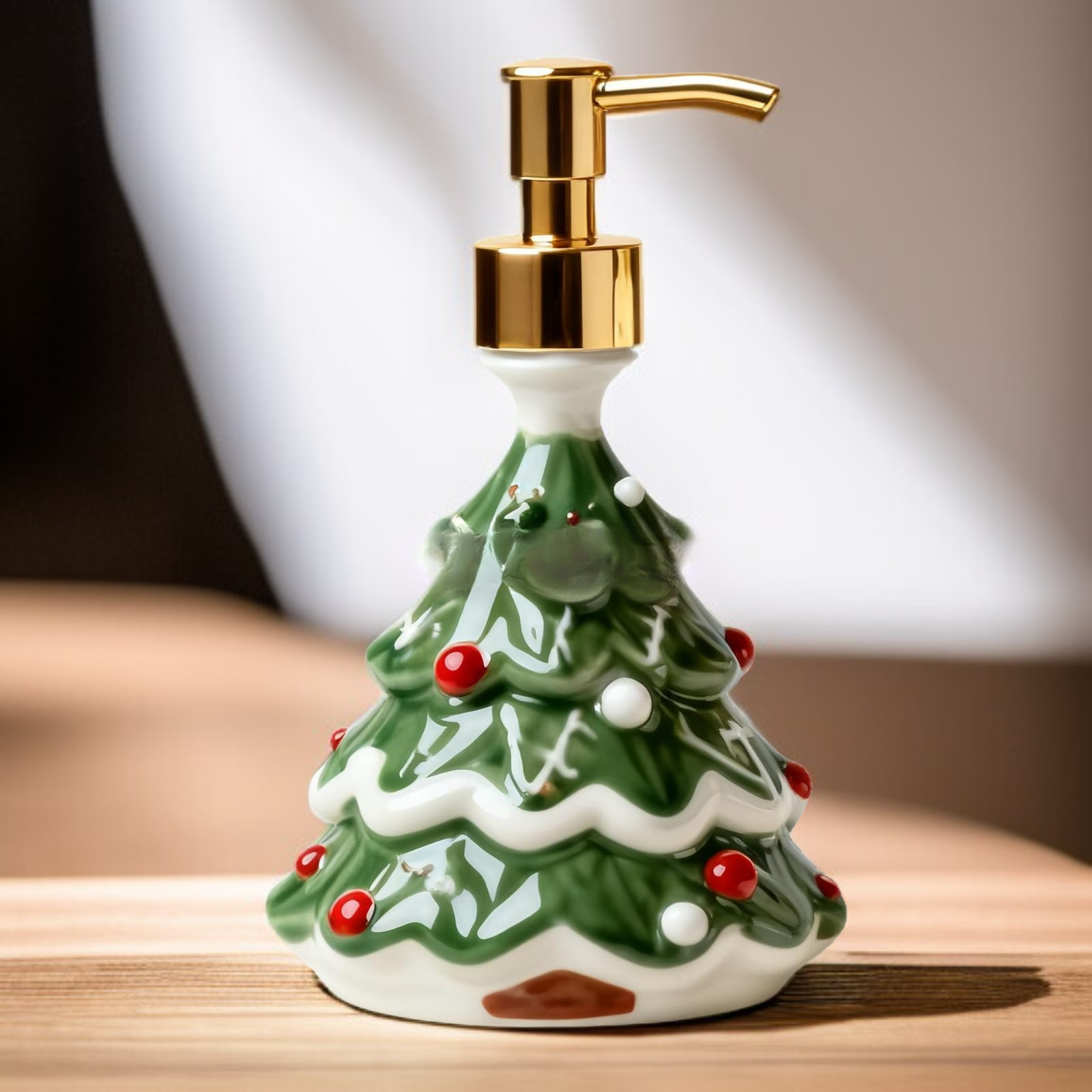 산타 눈사람 로션 병