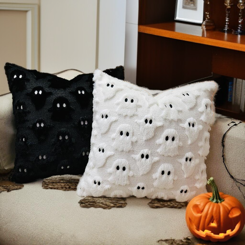 絨毛立體刺繡抱枕