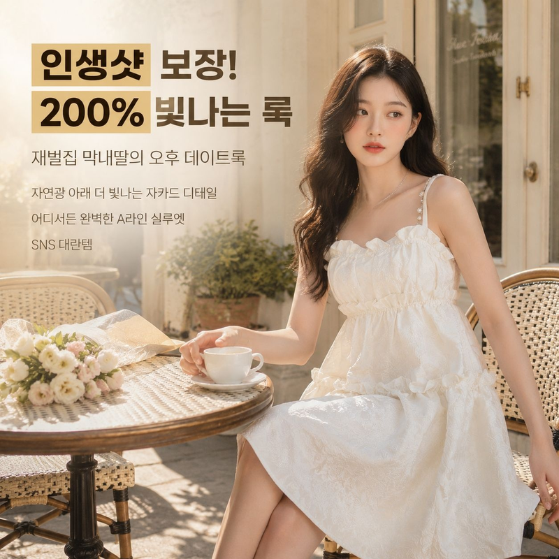 여성 블랙 퍼프 쇼트 프린세스 큐빅 스커트