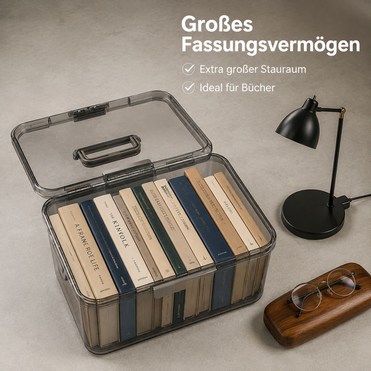 Multifunktionale Aufbewahrungsbox für den Haushalt