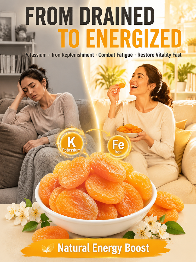 Plump and Chewy Premium Sun-Dried Apricots