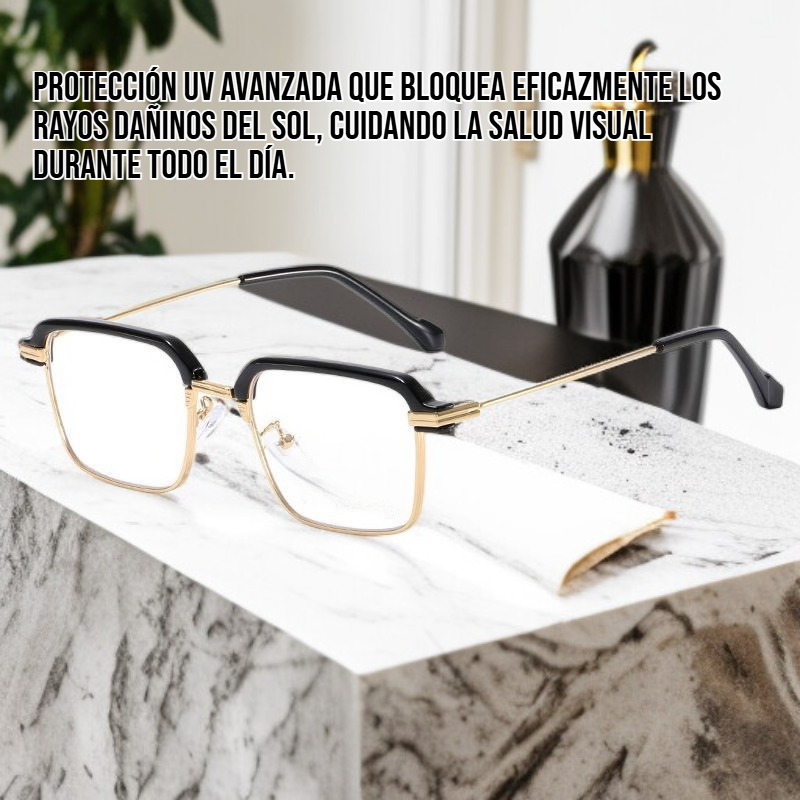 Gafas de lectura fotocromáticas inteligentes, con protección UV y bloqueo de luz azul