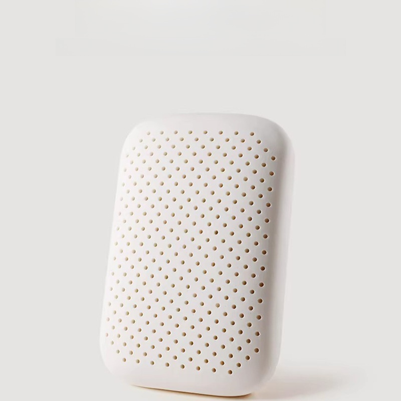 Mini portable latex sleeping pillow