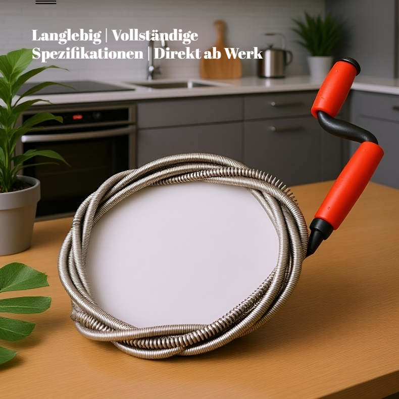 Handbetriebener Federrohrreiniger