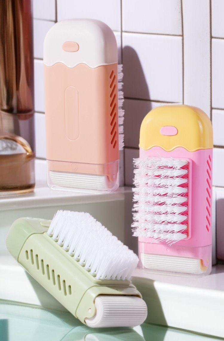 Portable 3-in-1 soap foaming box with lid closed