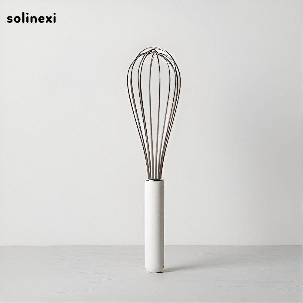 Ruční šlehač vajec z nerezové oceli – sada 6 kusů