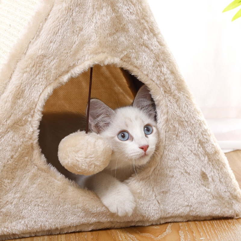 折りたたみ式猫用ヴィラテントハウス