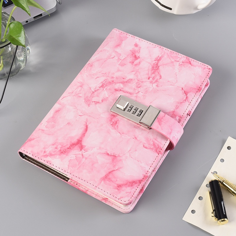 Marble Pattern Encrypted Diary
