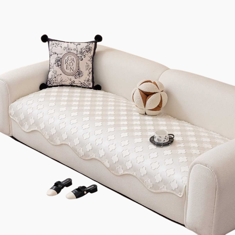 소파 쿠션 미끄럼 방지 이형 시니어 크림 화이트 쿠션 직선 소파 커버 이형 소파 쿠션