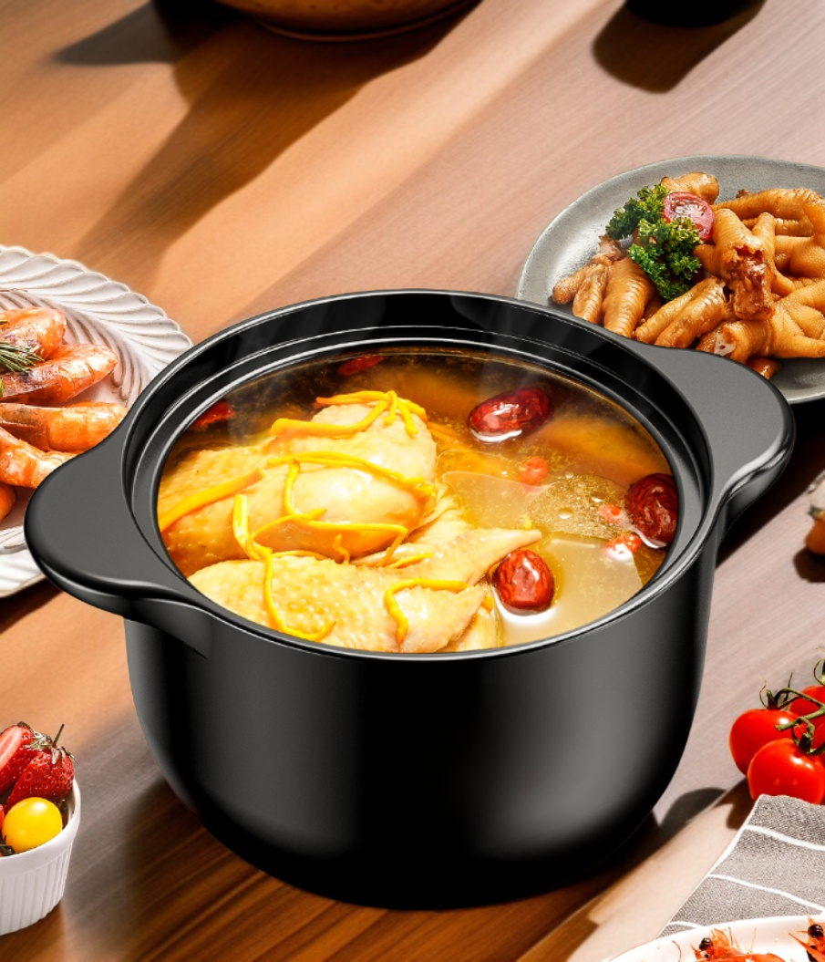 直火対応のセラミック土鍋