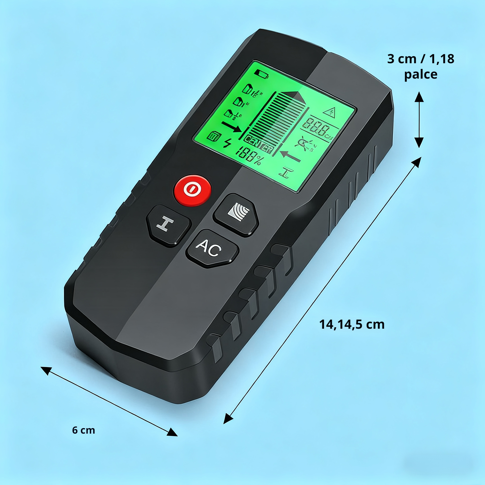 5v1 detektor šroubů do zdi