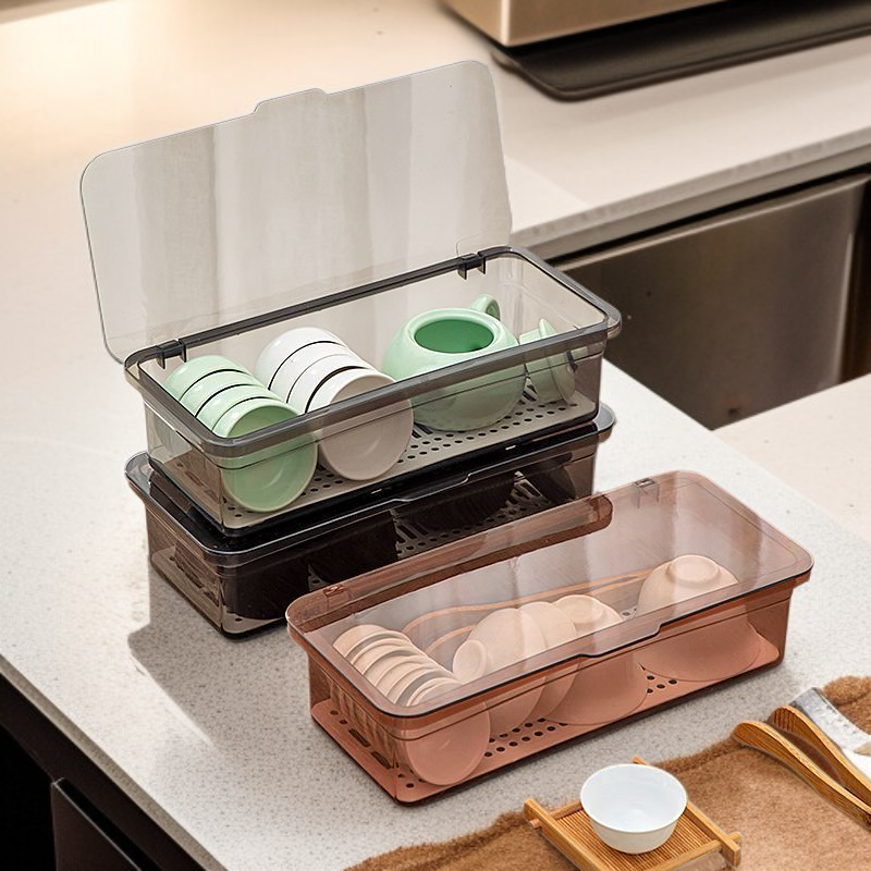 筷子盒茶具餐具帶蓋收納盒