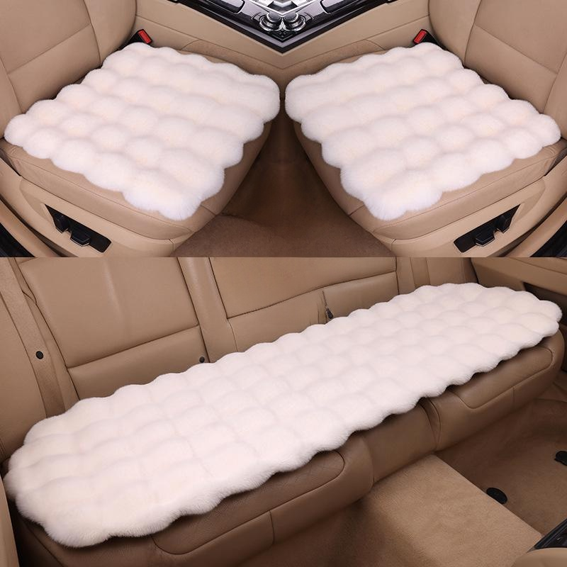 泡泡絨保暖通用座墊防滑