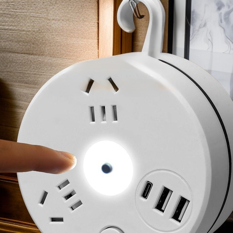 원형 전원 스트립