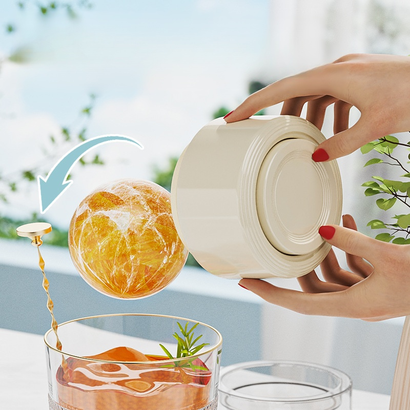 家庭用簡単取り出し球形シリコン製氷型