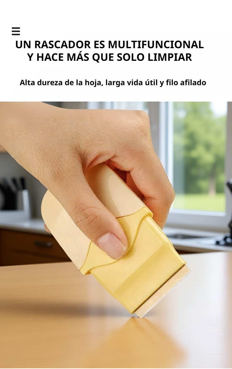 Espátula profesional para limpieza de superficies