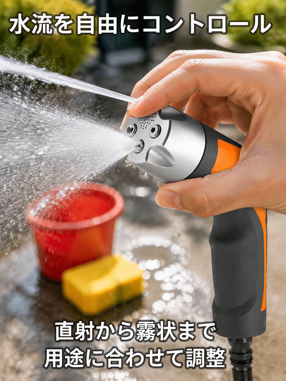 多機能家庭用高圧水鉄砲