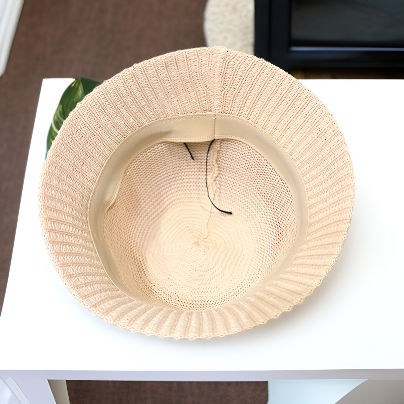 작은 얼굴 노출 통기성 얇은 버킷햇 여성용