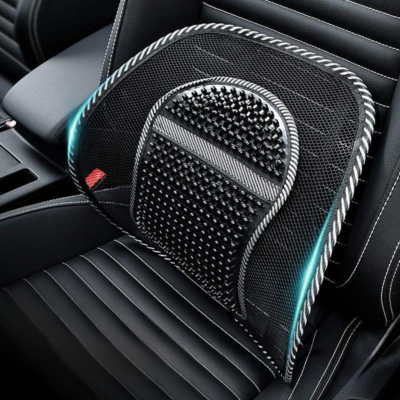 통기성 메시 허리 베개