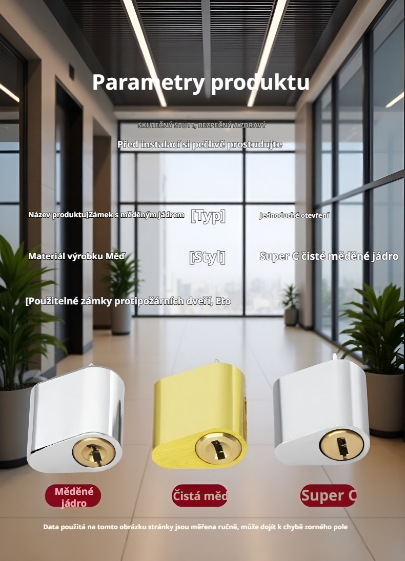 Elektrický zámek – použití na požárních dveřích