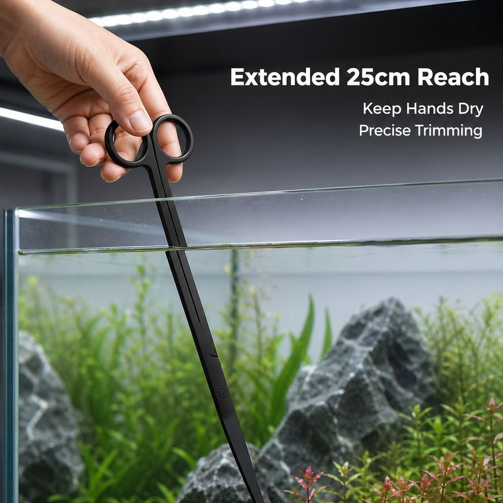 Fish Tank Aquatic Plant Pruning Tools 5-Piece Upgraded Set