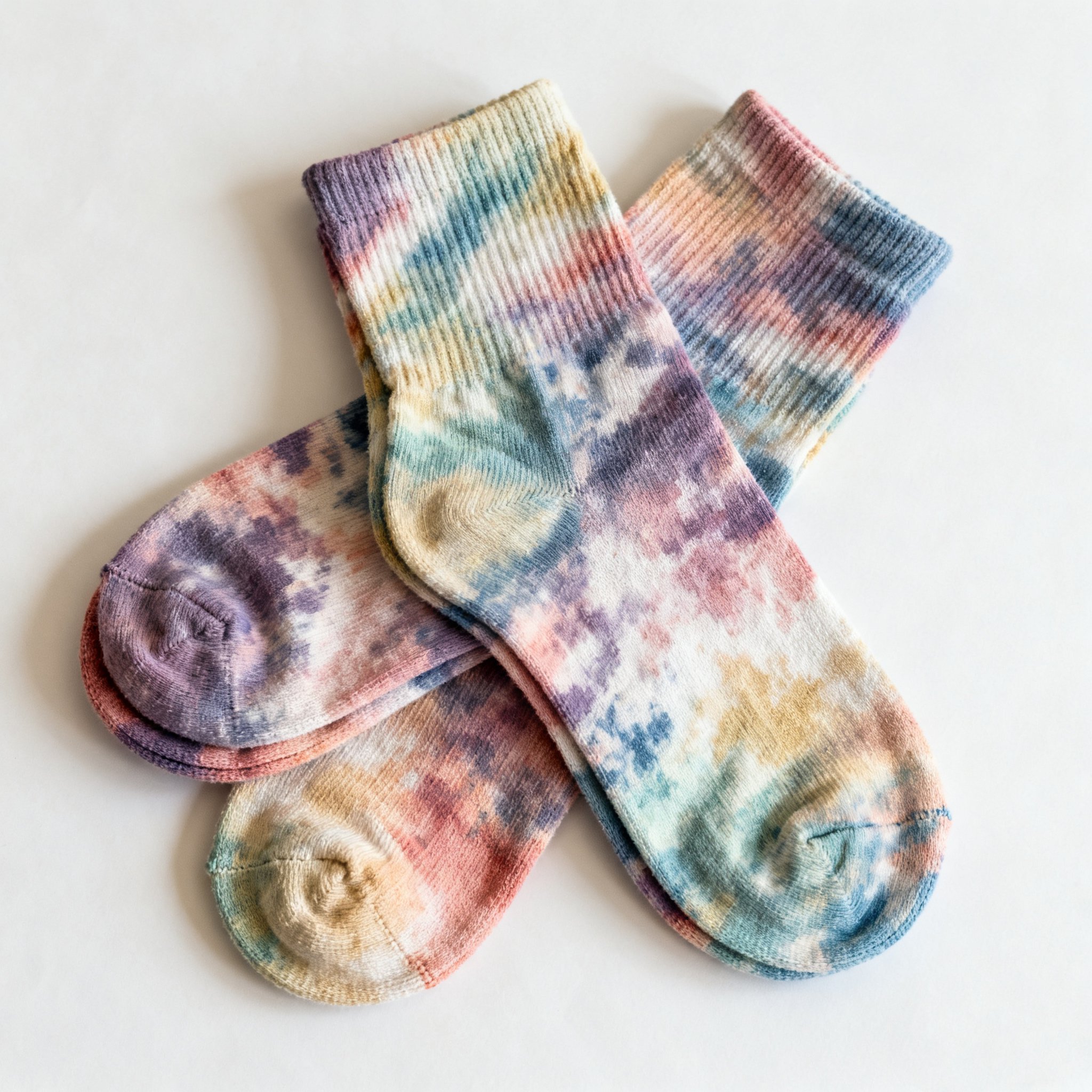 Umweltfreundliche Socken aus pflanzlichen Farbstoffen