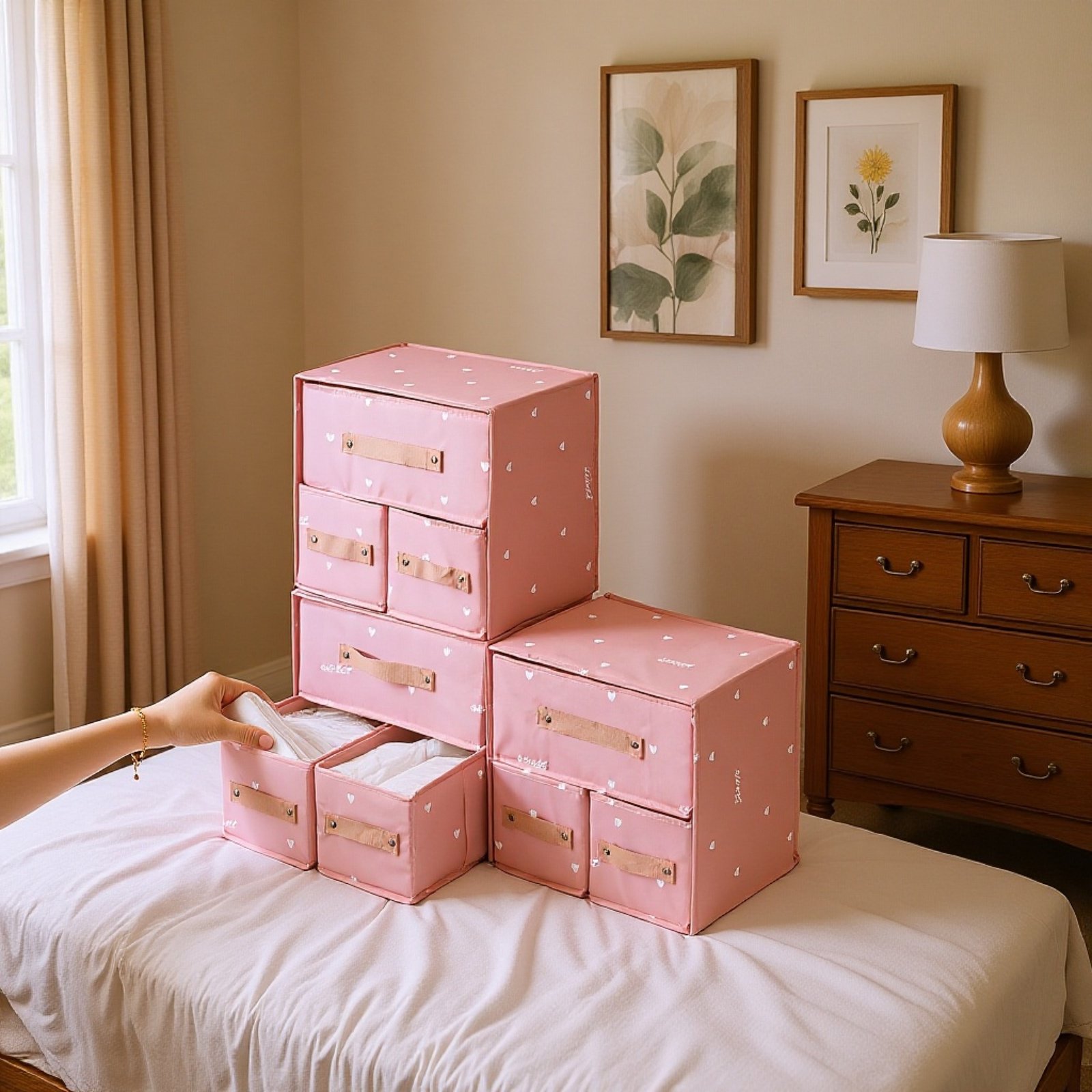 引き出し式衣類収納ボックス 家庭用収納バスケット