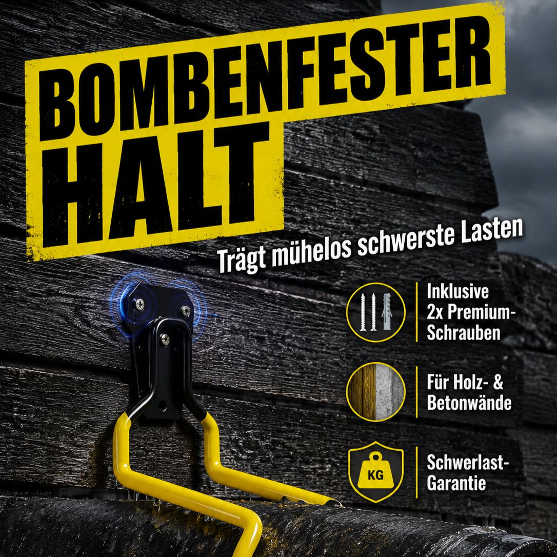 Metall-Aufhängehaken für Gartenschläuche