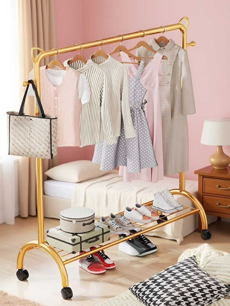 침실 베란다 빨래 건조대 경미 방수 내외장 행거 의류 건조대 수납 선반