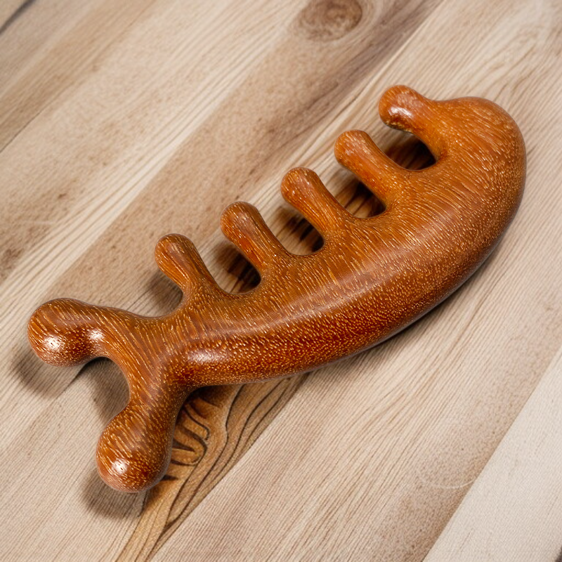 サンダルウッドマッサージコーム