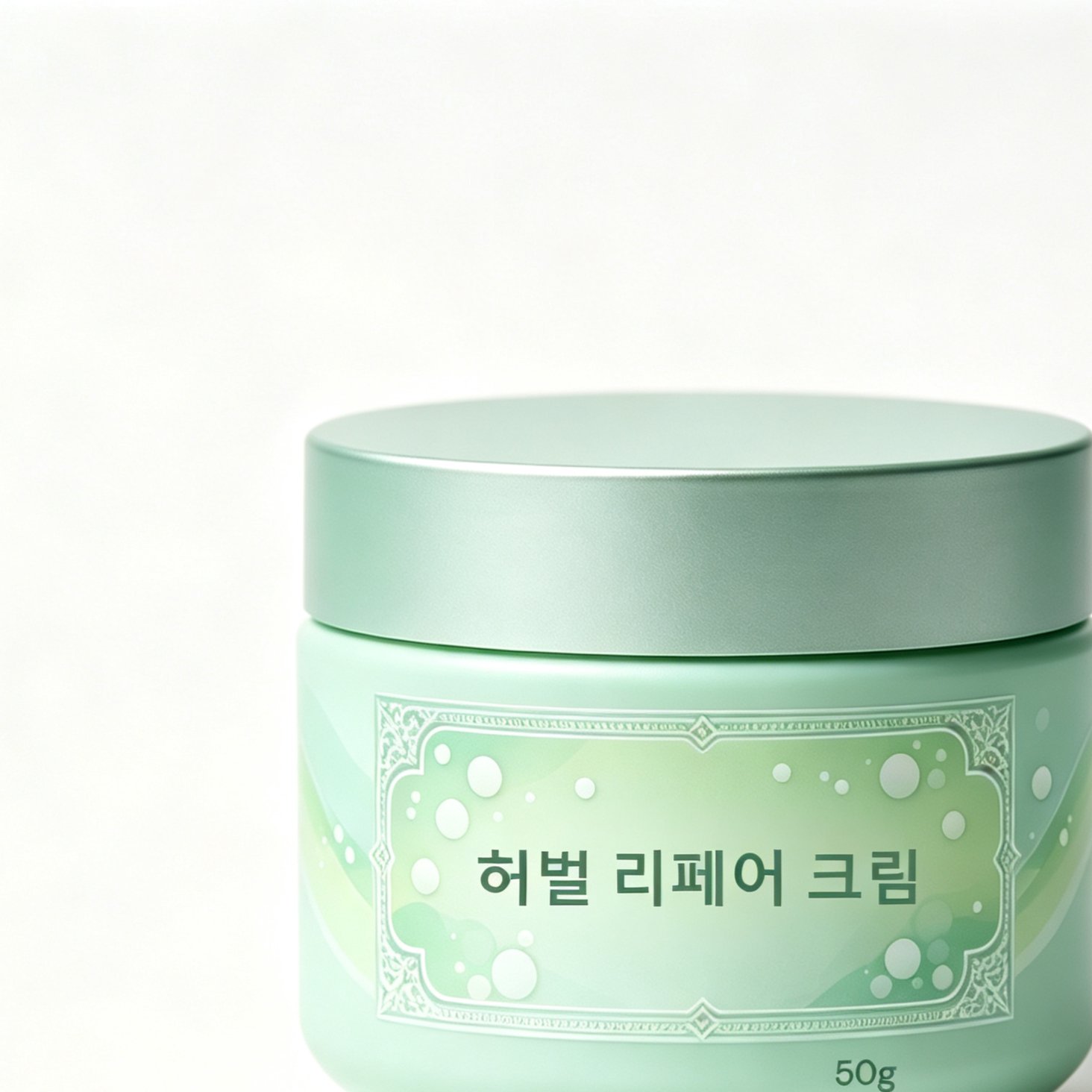 천연 식물 성분이 함유된 회복 크림