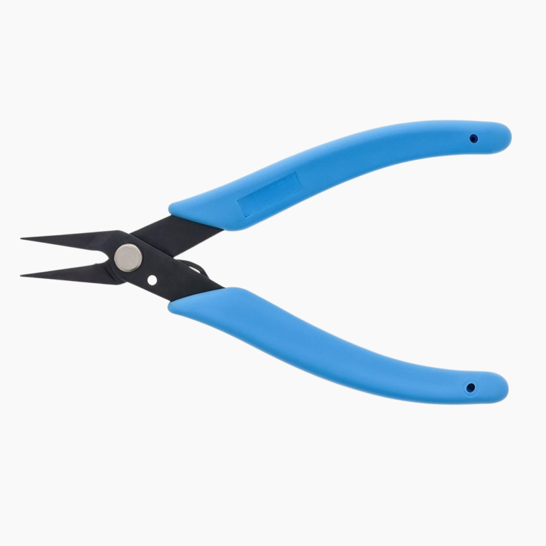 歯なし 細目ペンチ ワイヤーラップ延長プライヤー 精密素材ハンドビーズツール インチファインピンチジュエリープライヤー