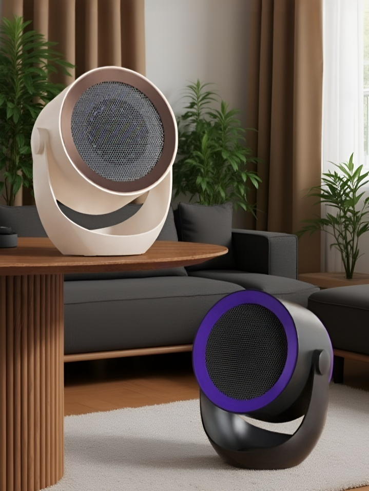 省エネ設計のデスクトップヒーター