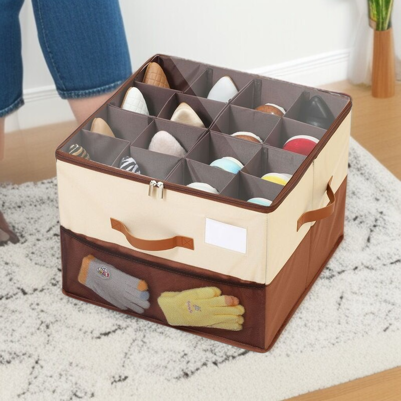 패브릭 수납함 신발 수납함 무설치 신발 수납함 신발 수납 공구함