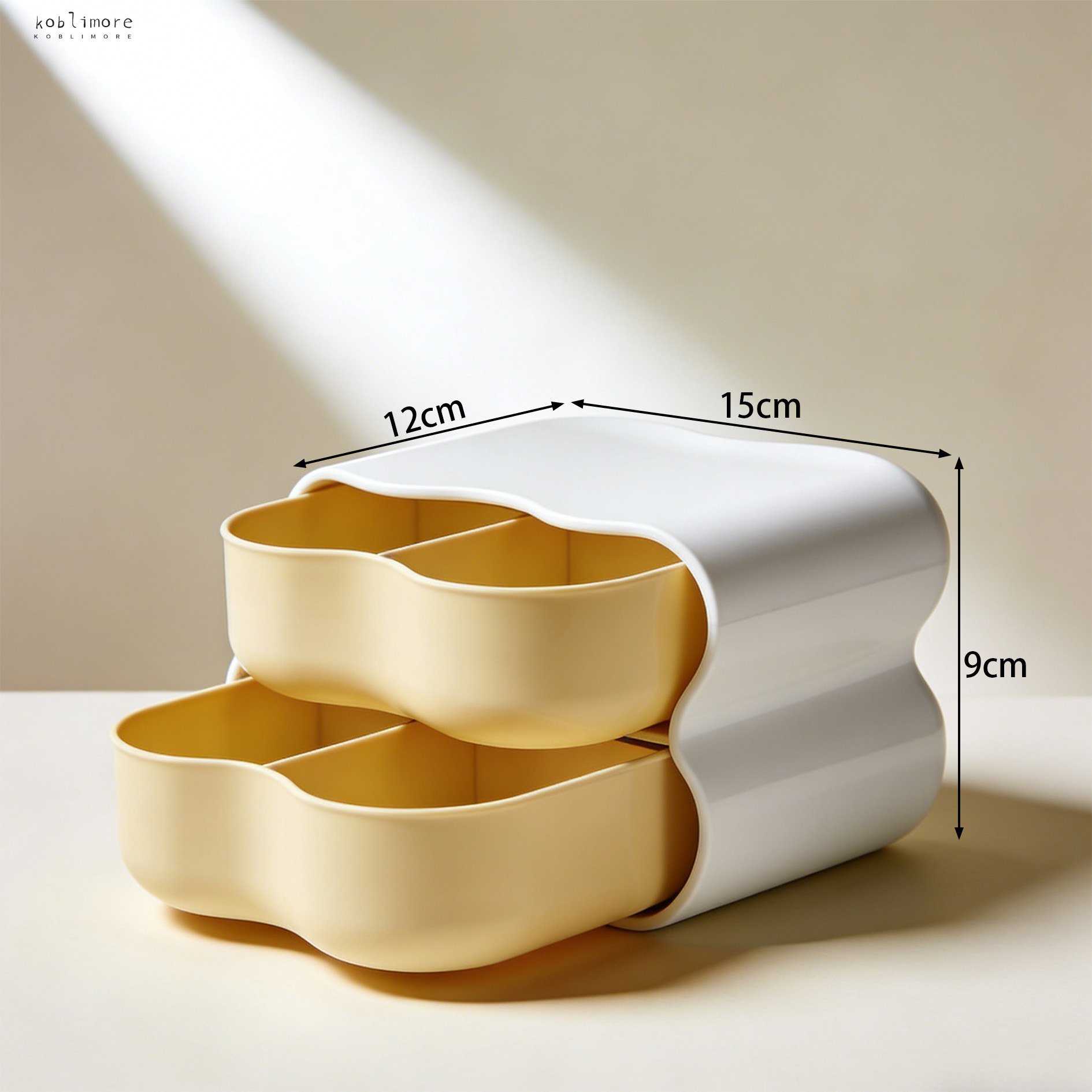 Easy-to-install drawer organizers for home storage