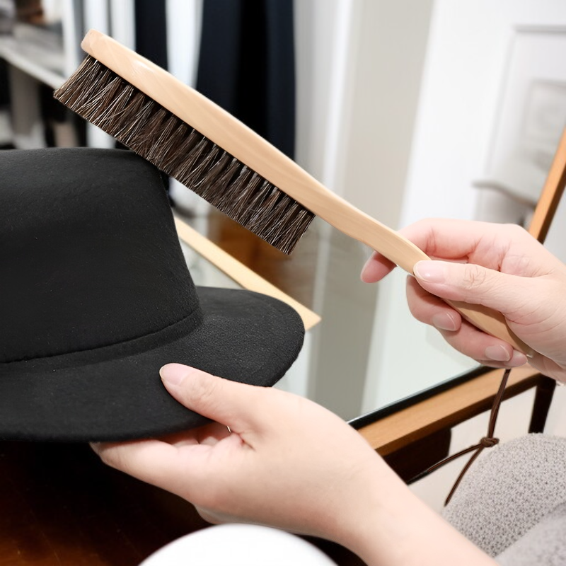 ウールコートケアブラシ 衣類ケアブラシ カシミア専用ブラシ ウールセーター用 ダスト除去ブラシ アーティファクト 柔らかい毛